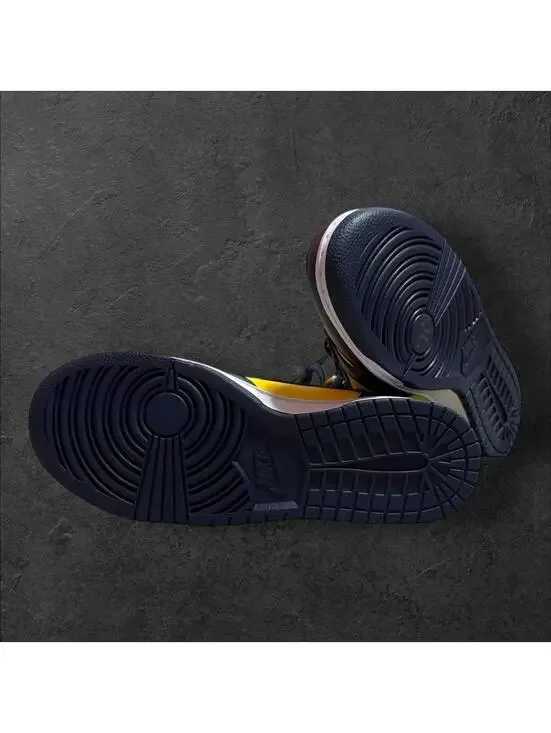 Nike Dunk High 2025 Michigan Maize Blue HF3143-700 Men's Size 8.5 - Picture 4 of 6